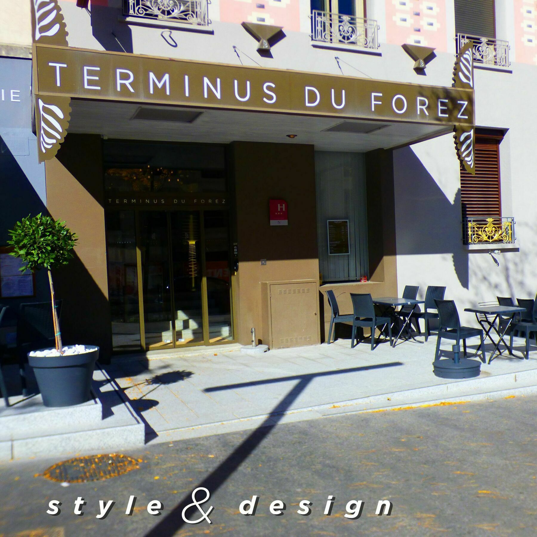 Terminus Du Forez Saint-Etienne Centre Gare Chateaucreux Εξωτερικό φωτογραφία
